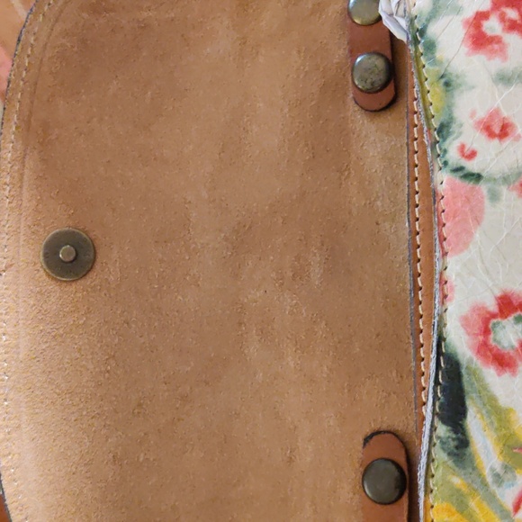 Patricia Nash Tori Spring Printed Leather Mini Crossbody Bag NWOT - Picture 7 of 11